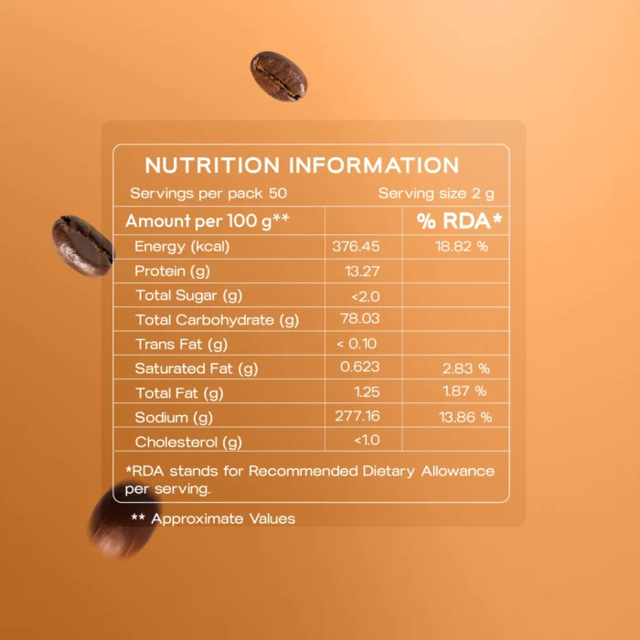 Butterscotch Flavoured Instant Coffee | Medium Roast Arabica (100g) - Image 3
