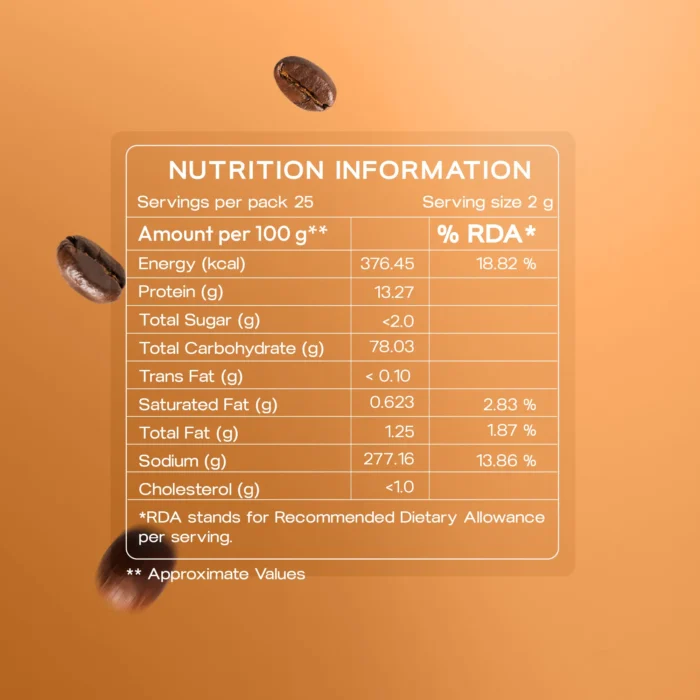 Butterscotch Flavoured Instant Coffee | Medium Roast Arabica (50g) - Image 3