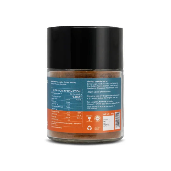 Caramel Instant Coffee 50g - Image 2