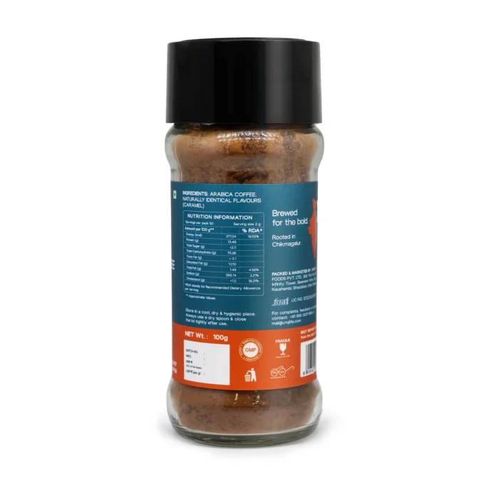 Caramel Instant Coffee 100g - Image 3