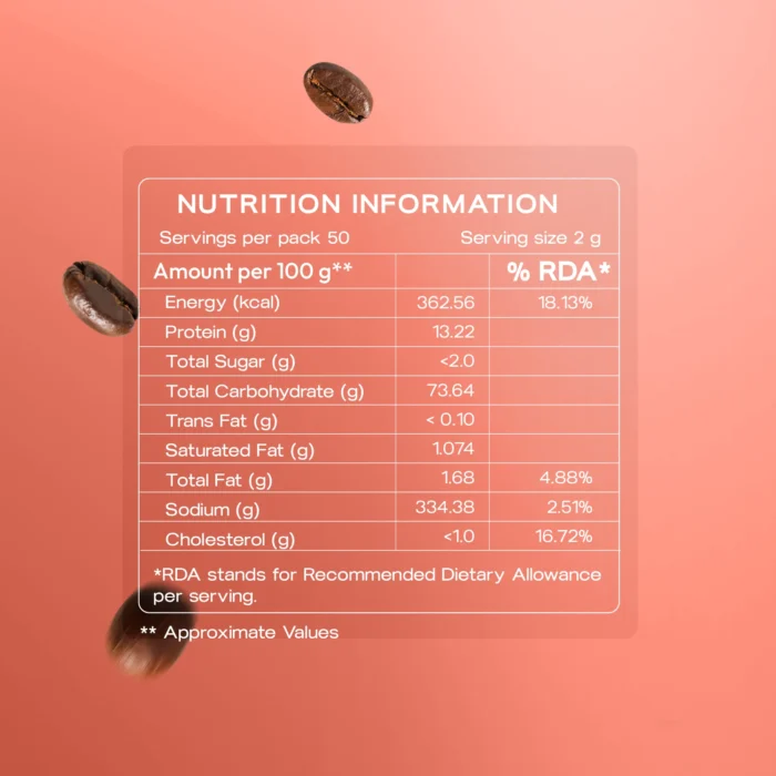 Hazelnut Flavoured Instant Coffee| Medium Roast Arabica (100g) - Image 3