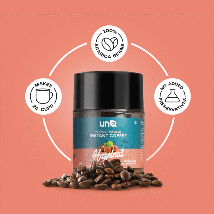 Hazelnut Instant Coffee 50g - Image 2