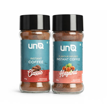 Classic & Hazelnut Instant Coffee Combo – 200g