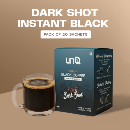 Darkshot Strong Black Coffee Sachets (40g)