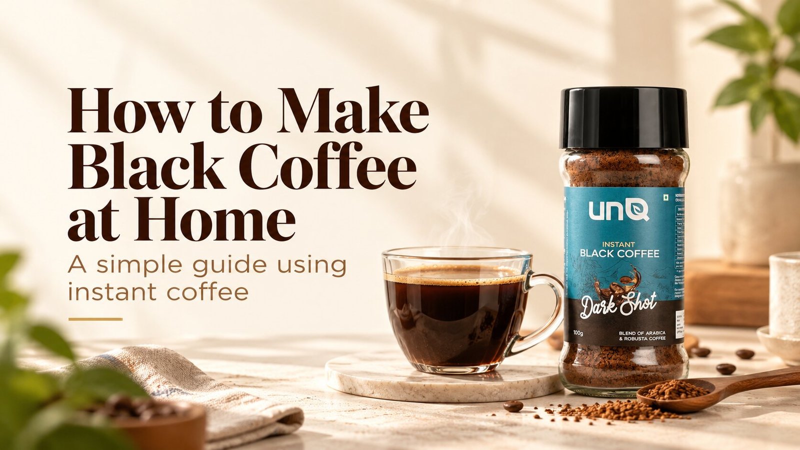 How to Make Strong Black Coffee At Home